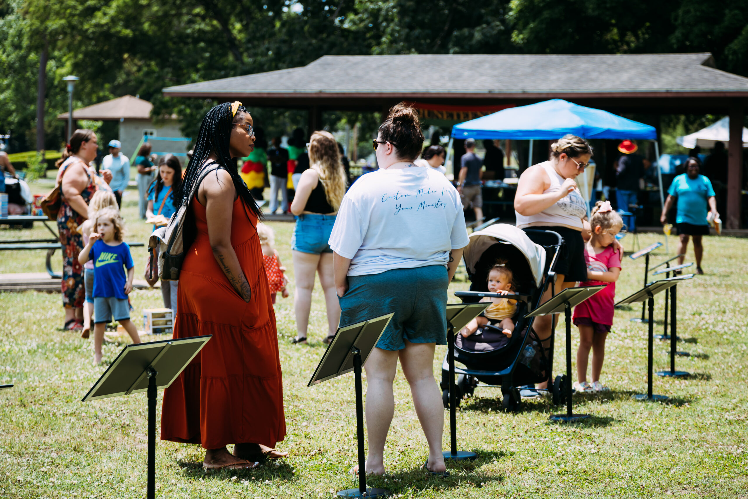 Juneteenth Festival community gathering