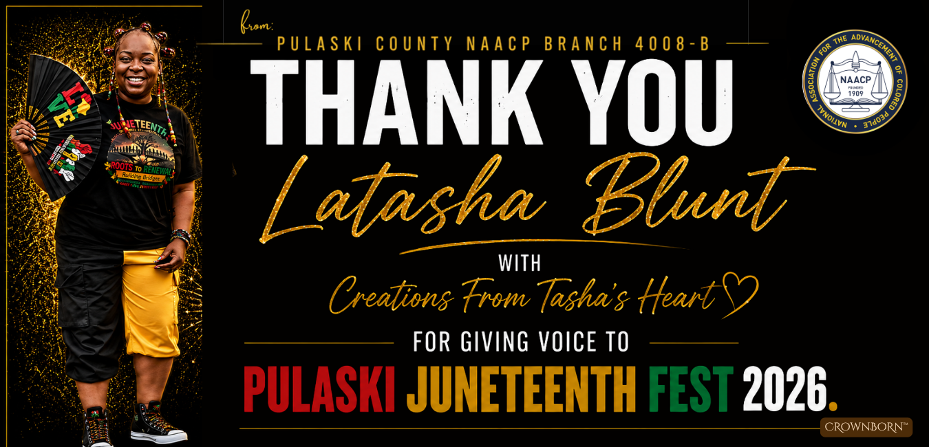 Latasha Blunt — Juneteenth Fest 2026 billboard