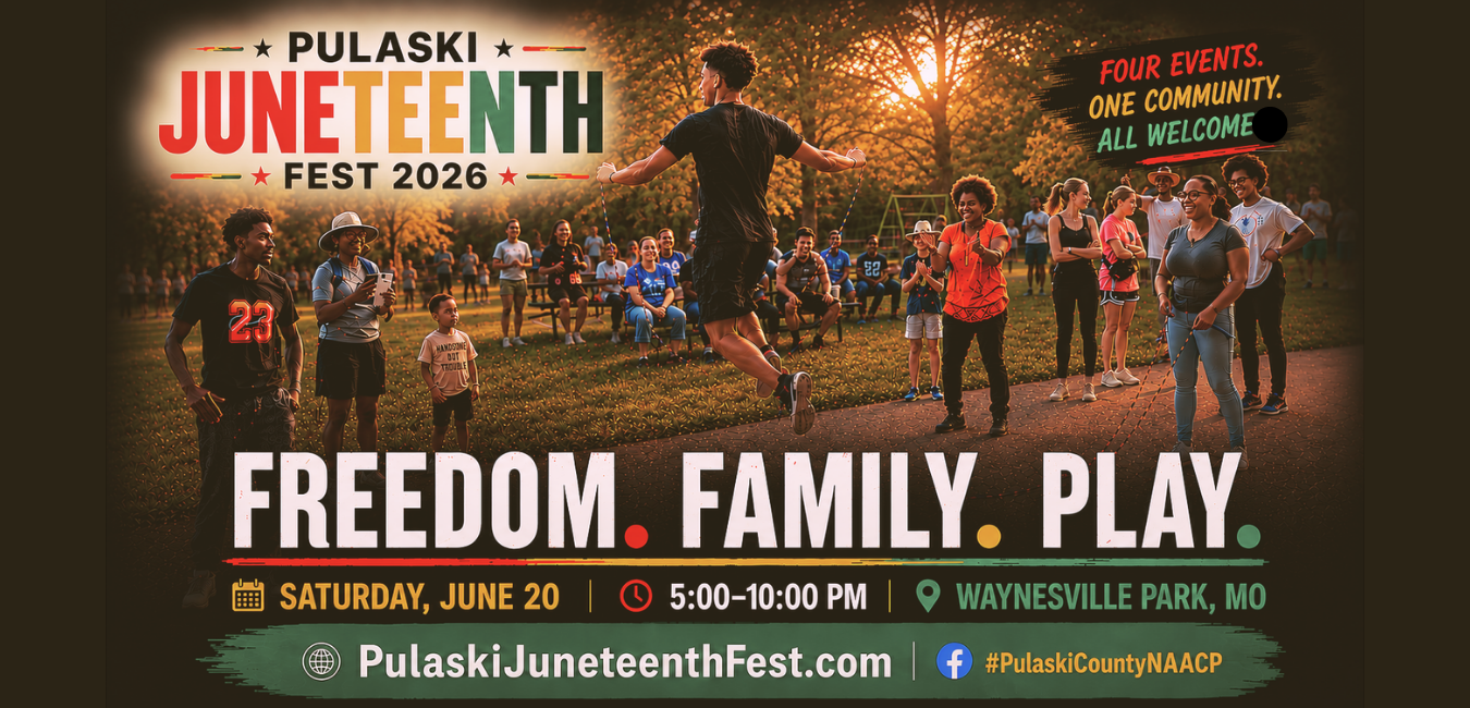 Pulaski County Juneteenth Fest 2026 — main billboard